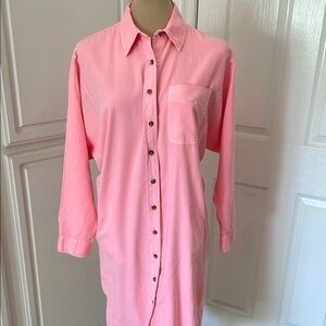 Universal Thread Pink Button-Down Dress